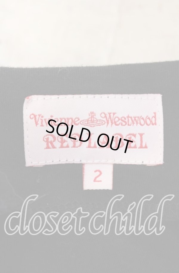 画像5: ヴィヴィアンウエストウッド 中古 / ストーンメゾンルーズネックカットソー 2 ブラック  O-25-09-21-087-to-IG-OS (5)