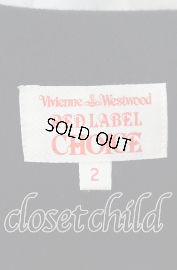 画像6: ヴィヴィアンウエストウッド 中古 / CHOICE 単色オーブ刺繍スクエアネックスウェットカーディガン 2 ブラック  O-25-09-21-088-to-IG-OS (6)