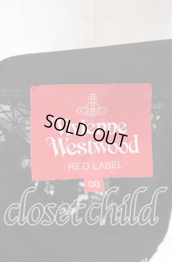 画像5: ヴィヴィアンウエストウッド 中古 / コットンオーブレースワンピース 00 ブラック  O-25-09-21-089-op-YM-OS (5)