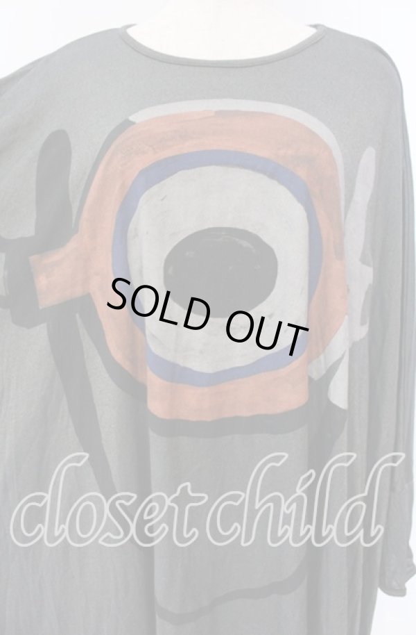 画像2: ANGLOMANIA 中古 / プリントビッグドルマンカットソー XS グレー  O-25-09-21-090-to-YM-ZH (2)