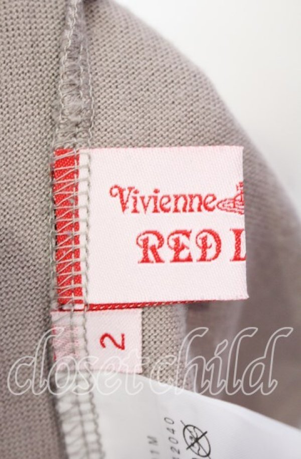 画像6: ヴィヴィアンウエストウッド 中古 / ネックレスプリントハイネックワンピース 2 ベージュ  O-25-09-21-009-op-IG-OS (6)