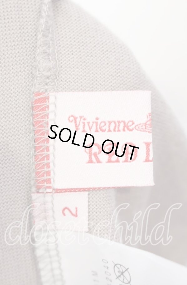 画像6: ヴィヴィアンウエストウッド 中古 / ネックレスプリントハイネックワンピース 2 ベージュ  O-25-09-21-009-op-IG-OS (6)