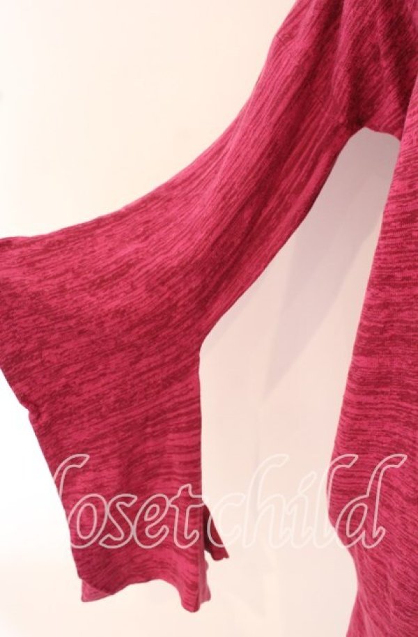 画像3: ヴィヴィアンウエストウッド 中古 / デビル袖アシンメトリースクエアカーディガン 2 パープル  O-25-09-21-091-to-YM-ZH (3)