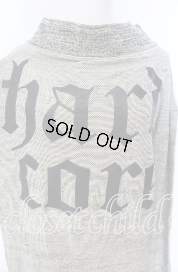 画像2: ANGLOMANIA 中古 / hard core プリントニットソー S/M グレー  O-25-09-21-010-to-IG-ZH (2)