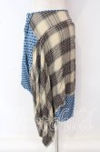 画像4: ヴィヴィアンウエストウッド 中古 / パッチワークスカート M ベージュ×ブルー  O-25-09-21-096-sk-IG-OS (4)