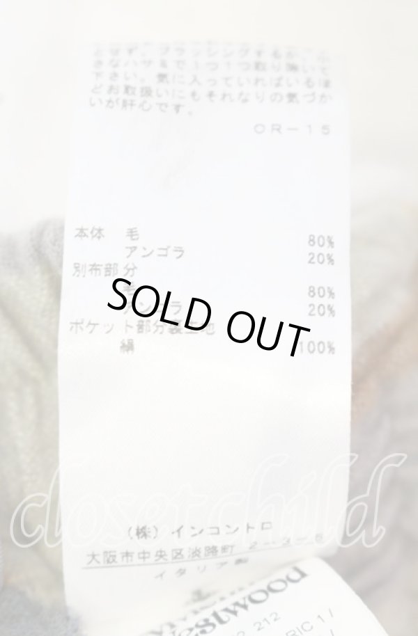 画像6: ヴィヴィアンウエストウッド 中古 / チェックウールアシンメトリースカート I イエローチェック  O-25-09-21-098-sk-IG-ZH (6)