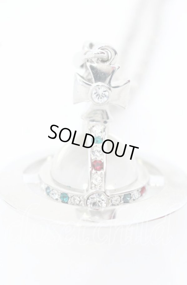 画像2: ヴィヴィアンウエストウッド 中古 / スモールオーブネックレス  シルバー  O-25-09-21-104-nl-YM-OS (2)