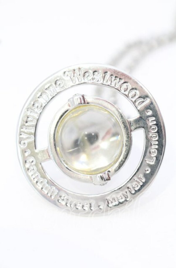 画像5: ヴィヴィアンウエストウッド 中古 / スモールオーブネックレス  シルバー  O-25-09-21-104-nl-YM-OS (5)