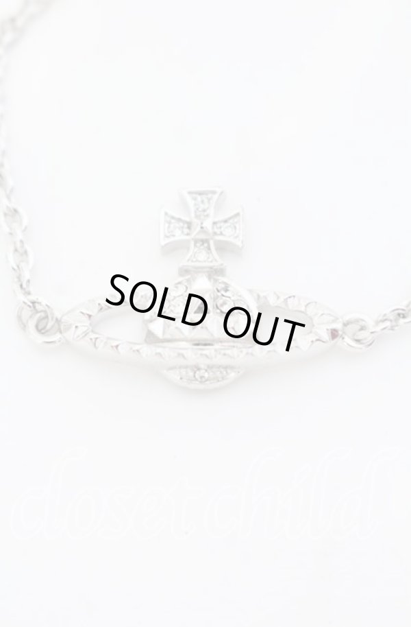 画像2: ヴィヴィアンウエストウッド 中古 / MAYFAIR BAS RELIEF ブレスレット  シルバー  O-25-09-21-109-ac-YM-OS (2)