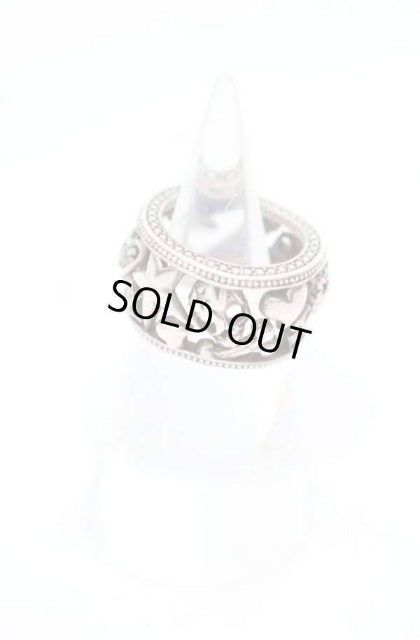 画像2: ヴィヴィアンウエストウッド 中古 / Aaron Orb リング ＸＳ（約10号前後） シルバー  O-25-09-21-110-rg-IG-OS (2)