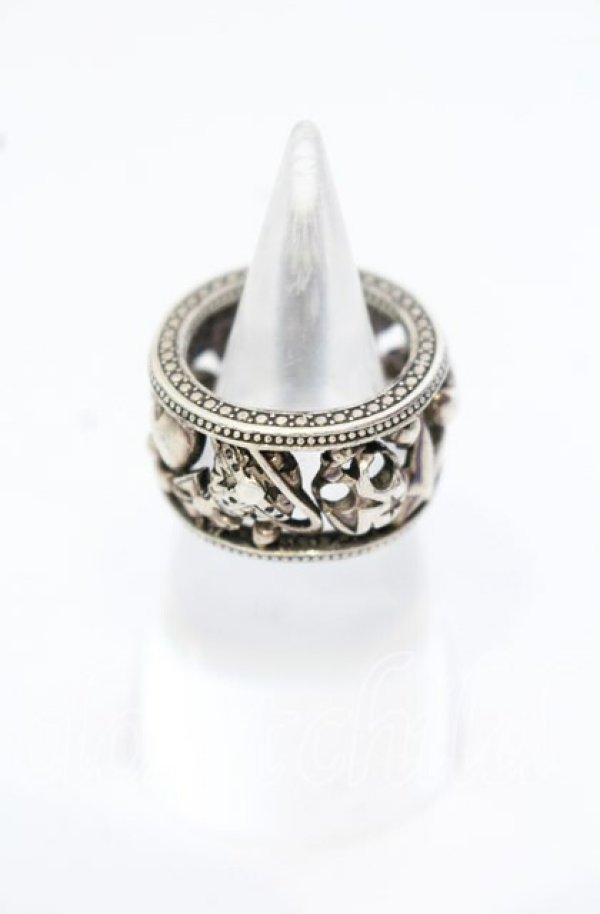 画像3: ヴィヴィアンウエストウッド 中古 / Aaron Orb リング ＸＳ（約10号前後） シルバー  O-25-09-21-110-rg-IG-OS (3)