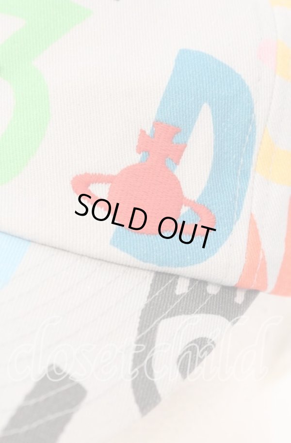 画像2: ヴィヴィアンウエストウッド 中古 / POSTCODES キャップ  グレー  O-25-09-21-113-ha-YM-ZH (2)