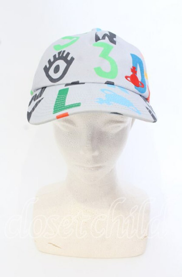 画像3: ヴィヴィアンウエストウッド 中古 / POSTCODES キャップ  グレー  O-25-09-21-113-ha-YM-OS (3)