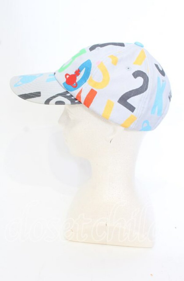 画像4: ヴィヴィアンウエストウッド 中古 / POSTCODES キャップ  グレー  O-25-09-21-113-ha-YM-OS (4)