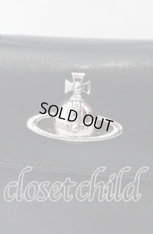 画像2: ヴィヴィアンウエストウッド 中古 / MATILDAスモール2wayバッグ  ブラック  O-25-09-21-119-ba-YM-OS (2)