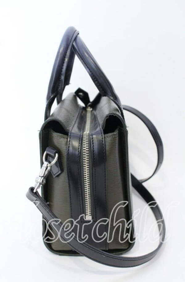 画像3: ヴィヴィアンウエストウッド 中古 / NEW ADVANショルダーバッグ(M)  グリーンｘブルーハンドル  O-25-09-21-120-ba-YM-OS (3)