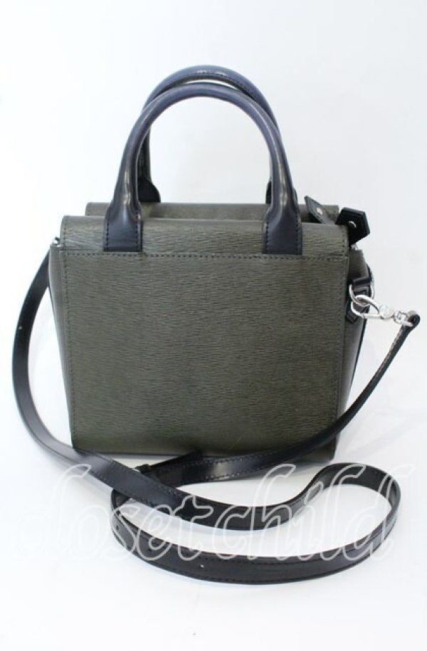 画像4: ヴィヴィアンウエストウッド 中古 / NEW ADVANショルダーバッグ(M)  グリーンｘブルーハンドル  O-25-09-21-120-ba-YM-OS (4)