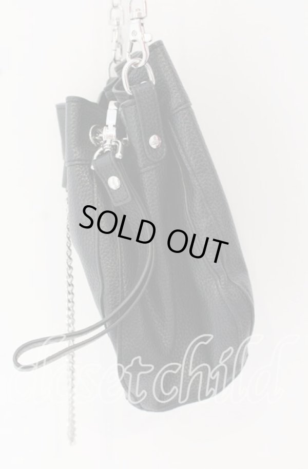 画像3: ヴィヴィアンウエストウッド 中古 / JOHANNA BUCKET バッグ  ブラック  O-25-09-21-121-ba-IG-OS (3)