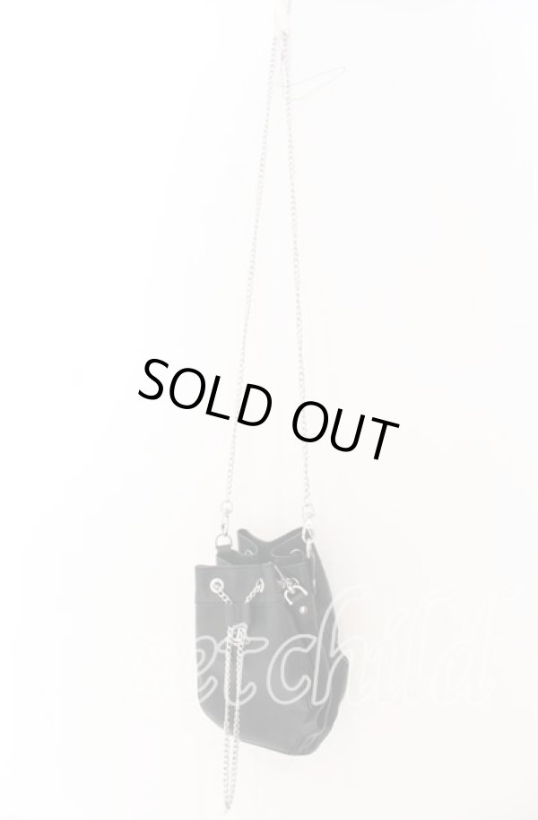 画像5: ヴィヴィアンウエストウッド 中古 / JOHANNA BUCKET バッグ  ブラック  O-25-09-21-121-ba-IG-OS (5)