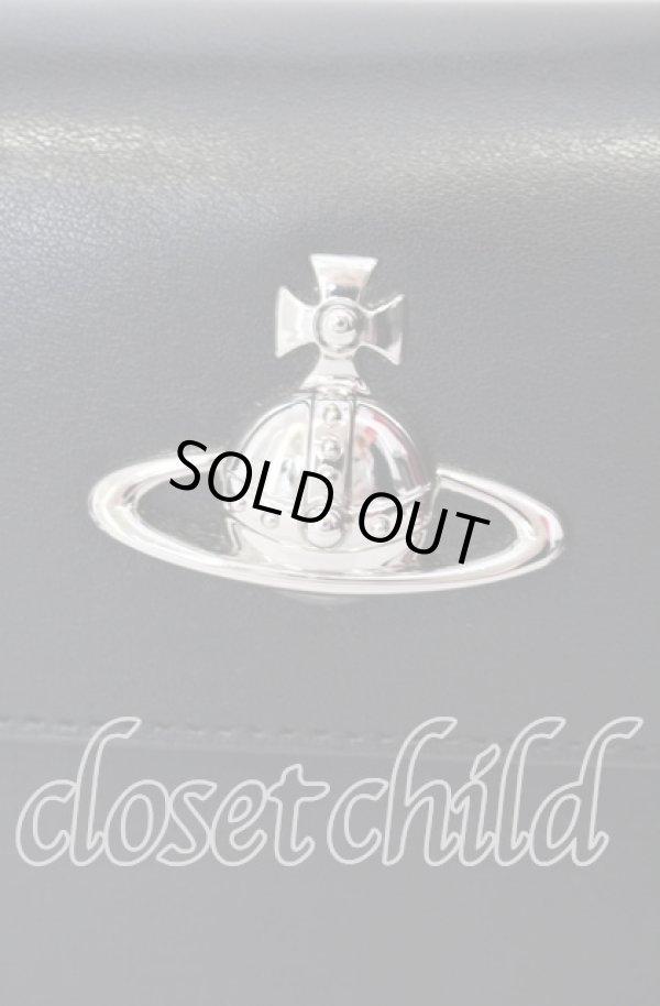 画像2: ヴィヴィアンウエストウッド 中古 / MATILDAスモール2wayバッグ  ブラック  O-25-09-21-122-ba-IG-OS (2)