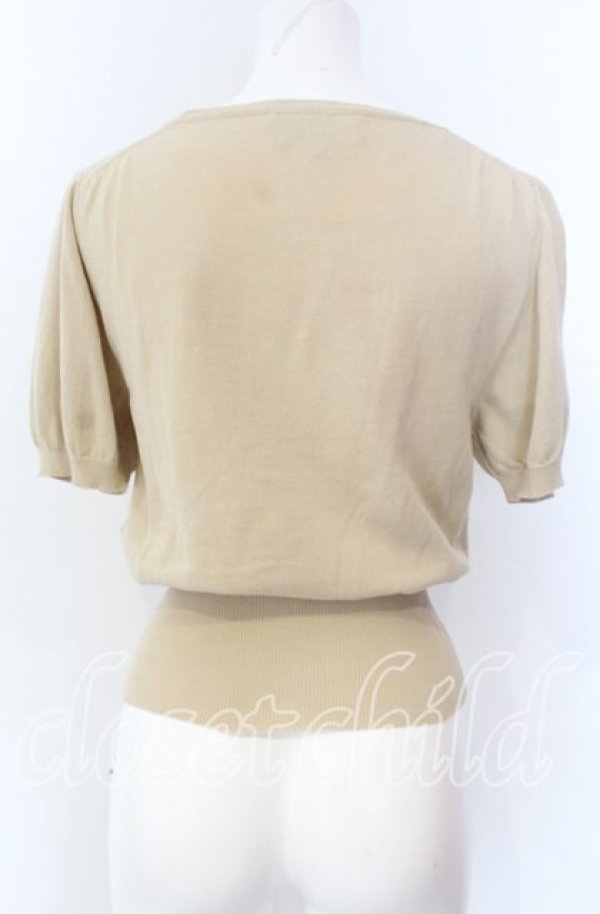 画像5: ヴィヴィアンウエストウッド 中古 / CAT プリント半袖ニット UNISEX/S ベージュ  O-25-09-21-012-sk-YM-OS (5)
