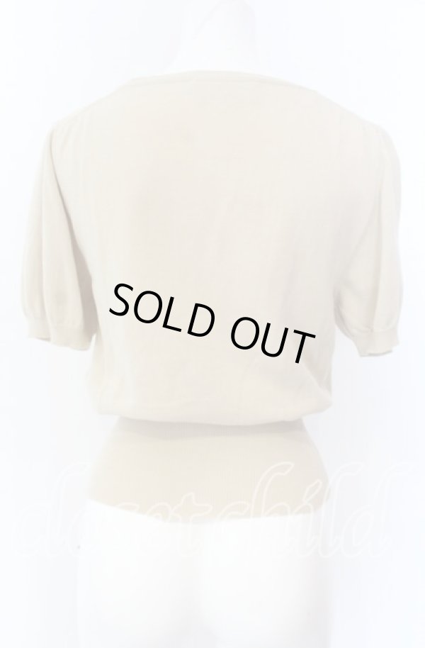 画像5: ヴィヴィアンウエストウッド 中古 / CAT プリント半袖ニット UNISEX/S ベージュ  O-25-09-21-012-sk-YM-OS (5)