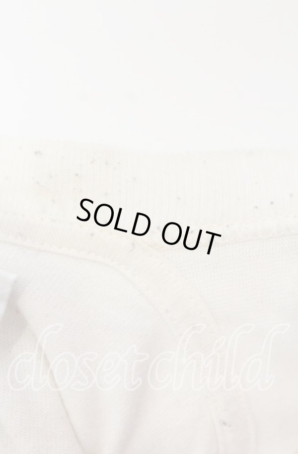 画像7: ヴィヴィアンウエストウッド 中古 / 14/1BD天竺SKULL PATCHオーバーサイズTシャツ 00 アイボリー  O-25-09-21-013-ts-YM-ZH (7)