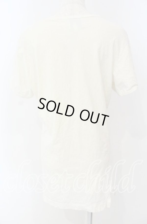 画像6: ヴィヴィアンウエストウッド 中古 / I'M NOT A TERRORIST Tシャツ L アイボリー  O-25-09-28-018-ts-YM-OS (6)