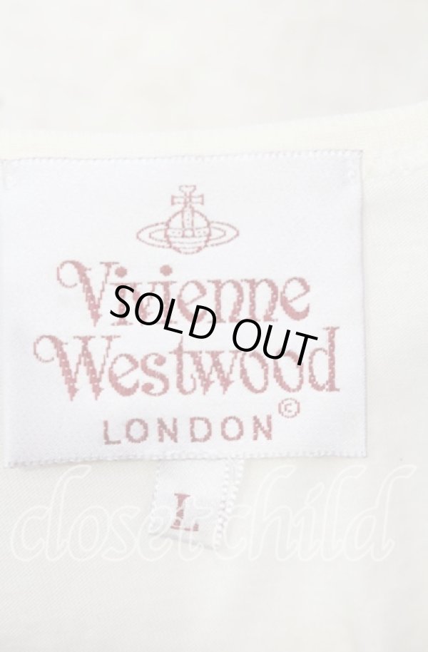 画像7: ヴィヴィアンウエストウッド 中古 / I'M NOT A TERRORIST Tシャツ L アイボリー  O-25-09-28-018-ts-YM-OS (7)