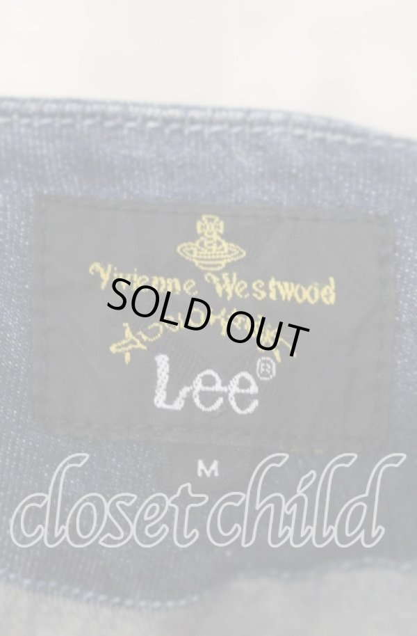 画像5: ヴィヴィアンウエストウッド Anglomania and Lee 中古 / ANNOUNCEMENT DRESS（アナウンスメントドレス） M インディゴ  O-25-09-28-021-op-YM-OS (5)