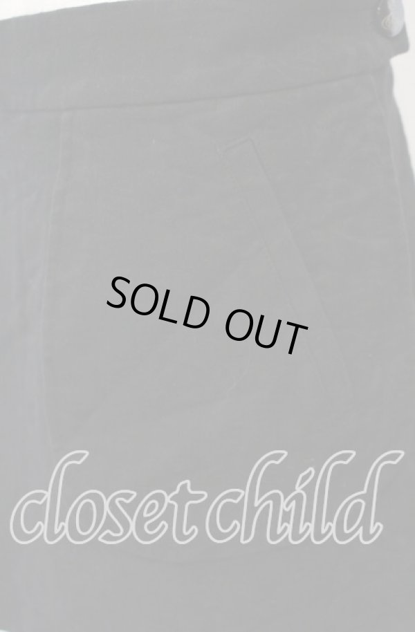 画像2: ヴィヴィアンウエストウッド 中古 / オーブジャガードフラップポケットスカート 3 ブラック  O-25-09-28-022-sk-YM-OS (2)