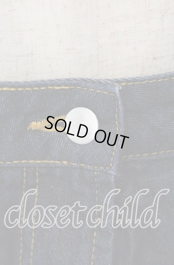 画像2: ヴィヴィアンウエストウッド 中古 / クラッチデニムスカート 3 インディゴ  O-25-09-28-023-sk-YM-OS (2)