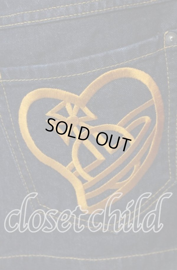 画像5: ヴィヴィアンウエストウッド 中古 / クラッチデニムスカート 3 インディゴ  O-25-09-28-023-sk-YM-OS (5)