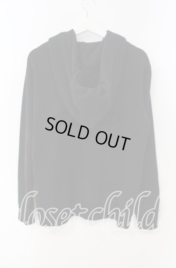 画像3: ヴィヴィアンウエストウッド MAN 中古 / CHENILLE ORB ジップパーカー 44 ブラック  O-25-09-28-003-to-YM-ZH (3)