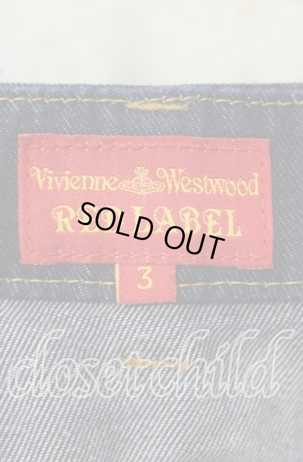 画像6: ヴィヴィアンウエストウッド 中古 / クラッチデニムスカート 3 インディゴ  O-25-09-28-023-sk-YM-OS (6)