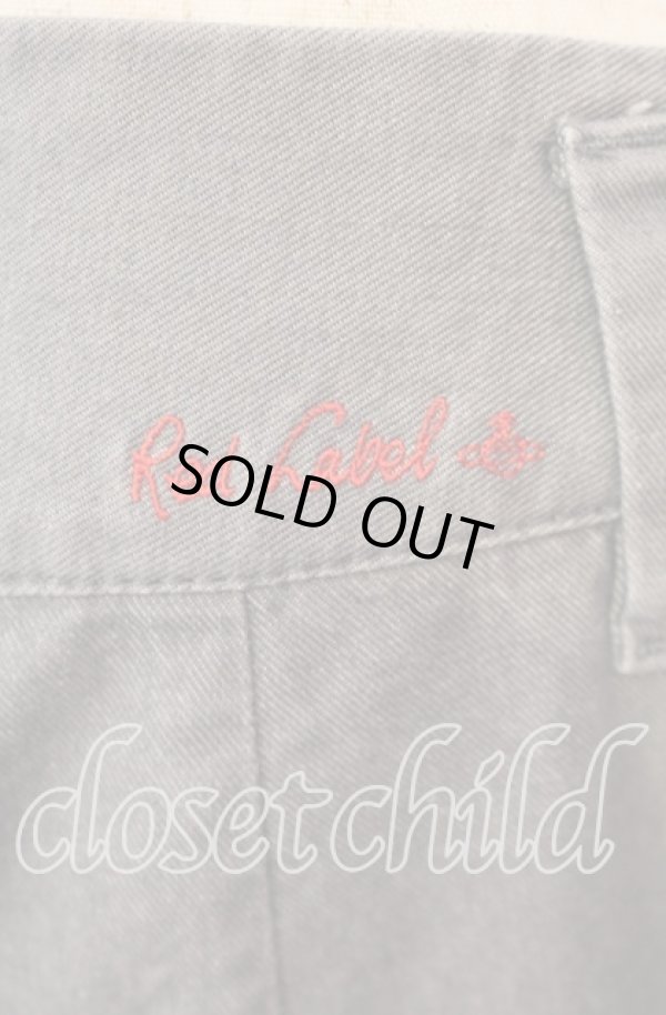 画像4: ヴィヴィアンウエストウッド 中古 / クロップドタックパンツ 1 グレー  O-25-09-28-027-pa-YM-OS (4)