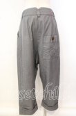 画像5: ヴィヴィアンウエストウッド 中古 / クロップドタックパンツ 1 グレー  O-25-09-28-027-pa-YM-OS (5)