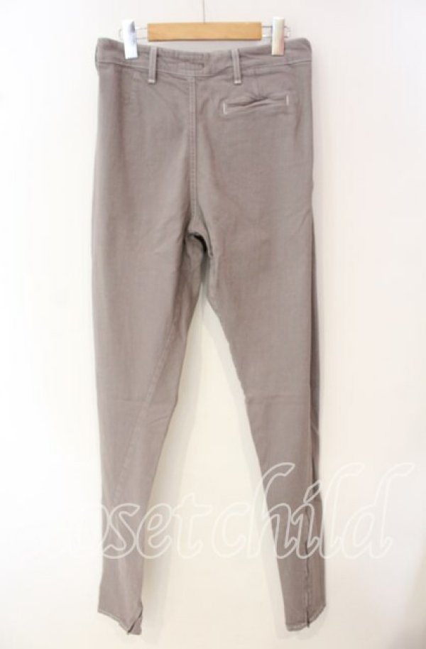 画像3: ヴィヴィアンウエストウッド Anglomania and Lee 中古 / REGISTER RIDING （レジスターライディングパンツ） W27 L33 グレー  O-25-09-28-028-sk-YM-ZH (3)