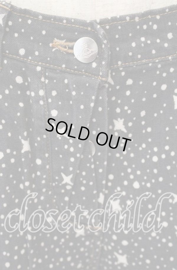 画像2: ヴィヴィアンウエストウッド 中古 / ミルキーウェイデニムショートパンツ 3 グレー  O-25-09-28-029-pa-IG-ZH (2)