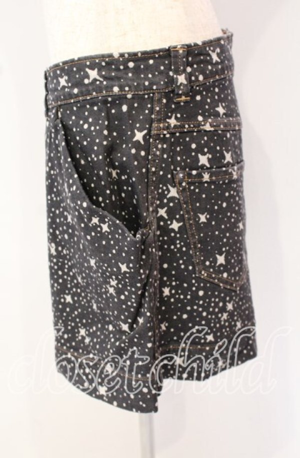 画像3: ヴィヴィアンウエストウッド 中古 / ミルキーウェイデニムショートパンツ 3 グレー  O-25-09-28-029-pa-IG-OS (3)