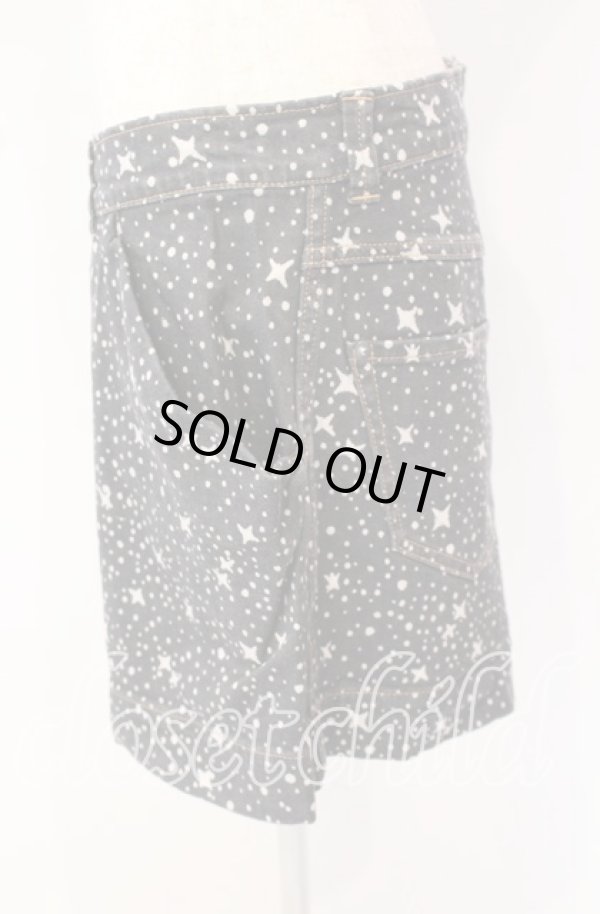 画像3: ヴィヴィアンウエストウッド 中古 / ミルキーウェイデニムショートパンツ 3 グレー  O-25-09-28-029-pa-IG-ZH (3)