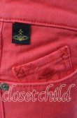 画像4: ヴィヴィアンウエストウッド Anglomania and Lee 中古 / LOVELOCK SHORTS（ラブロックショーツ）  アカ  O-25-09-28-030-pa-IG-OS (4)