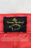 画像7: ヴィヴィアンウエストウッド Anglomania and Lee 中古 / LOVELOCK SHORTS（ラブロックショーツ）  アカ  O-25-09-28-030-pa-IG-OS (7)