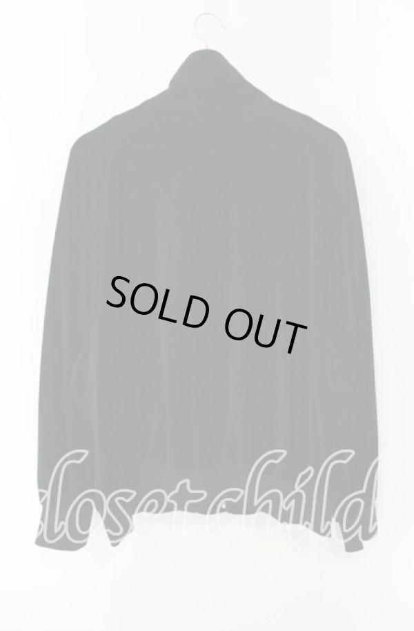 画像3: ヴィヴィアンウエストウッド MAN 中古 / ベロアジャージブルゾン ジャケット 46 ブラック  O-25-09-28-004-jc-YM-ZH (3)