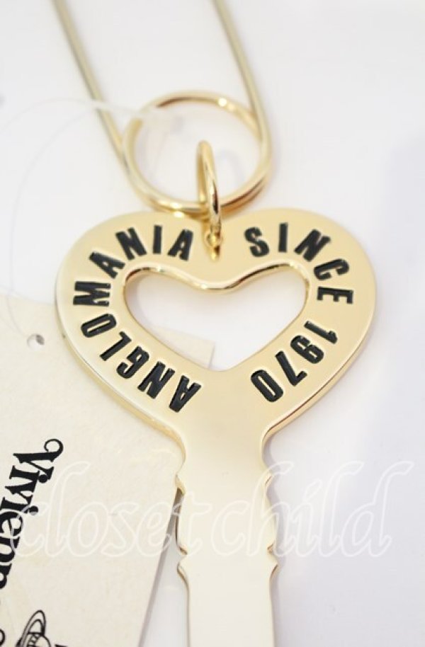 画像2: ANGLOMANIA 中古 / ハートキーガジェットキーリング  ゴールド  O-25-09-28-035-gd-YM-OS (2)