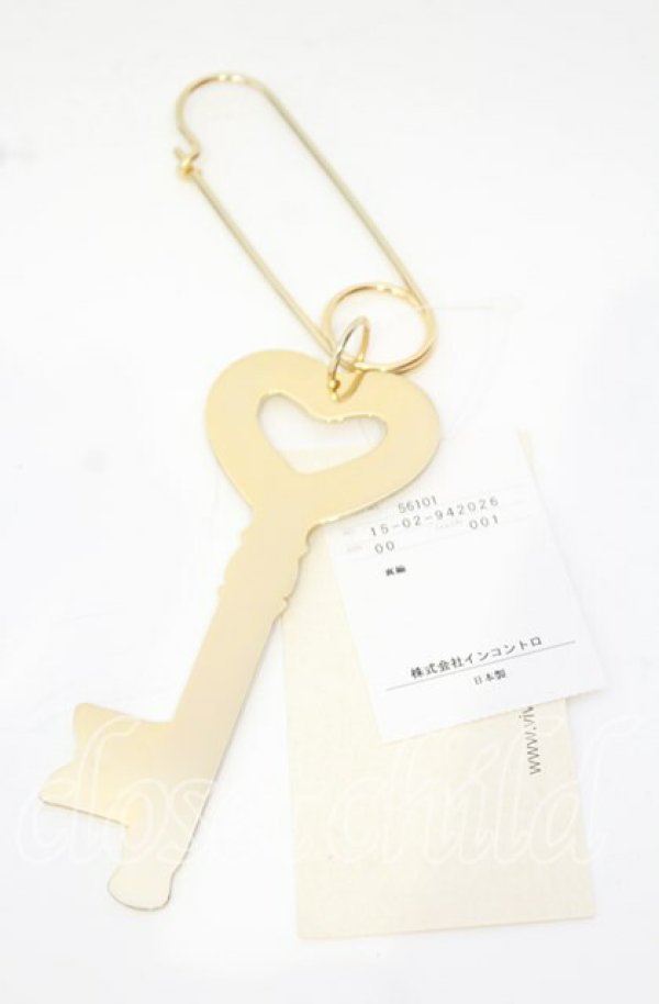 画像4: ANGLOMANIA 中古 / ハートキーガジェットキーリング  ゴールド  O-25-09-28-035-gd-YM-OS (4)