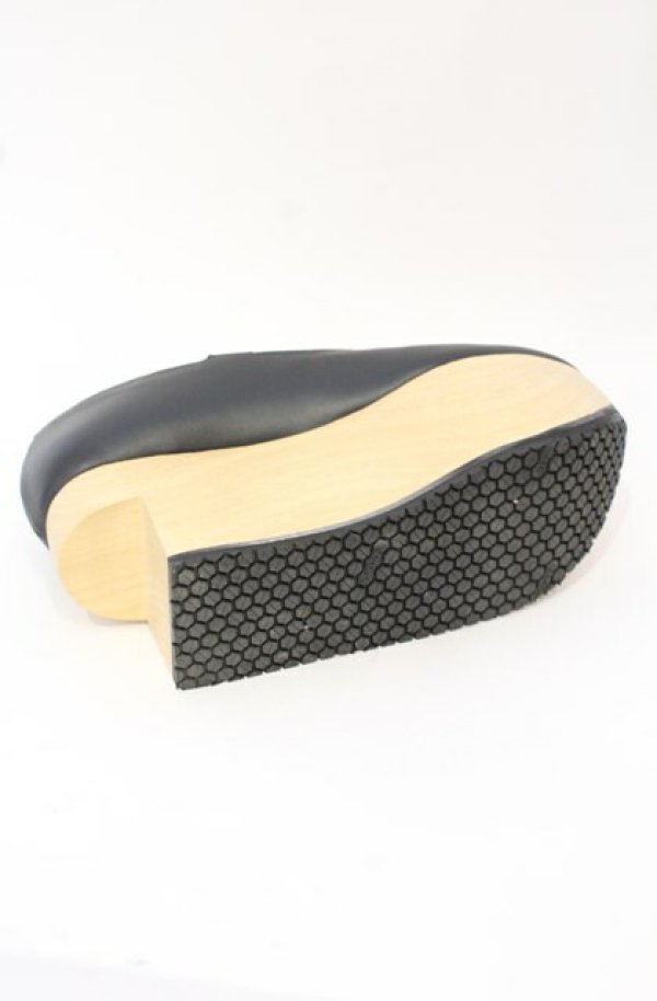 画像7: Worlds End 中古 / Rocking Horse Shoe Ballerina（ロッキンホースシューズバレリーナ） 3（22cm） ブラックｘナチュラル  O-25-09-28-038-sh-YM-OS (7)