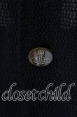 画像2: ヴィヴィアンウエストウッド 中古 / メッシュ切リ替エロングカーディガン 2 ブラックｘグレー  O-25-09-28-008-to-YM-OS (2)