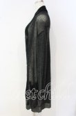 画像3: ヴィヴィアンウエストウッド 中古 / メッシュ切リ替エロングカーディガン 2 ブラックｘグレー  O-25-09-28-008-to-YM-OS (3)