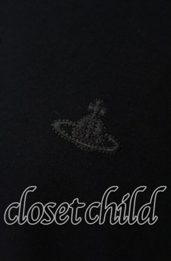 画像2: ヴィヴィアンウエストウッド 中古 / ワイドカットノースリーブ切リ替エワンピース 2 ブラック  O-25-09-28-009-op-YM-OS (2)